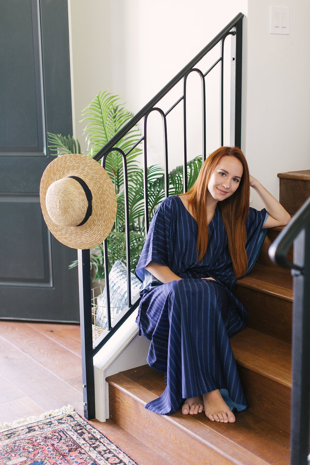 MARTHA House Dress / Lightweight Soft Synthetic Silk / Effortless and Easy