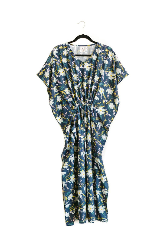 SADIE House Dress / Lightweight Soft Synthetic Silk / Effortless and Easy
