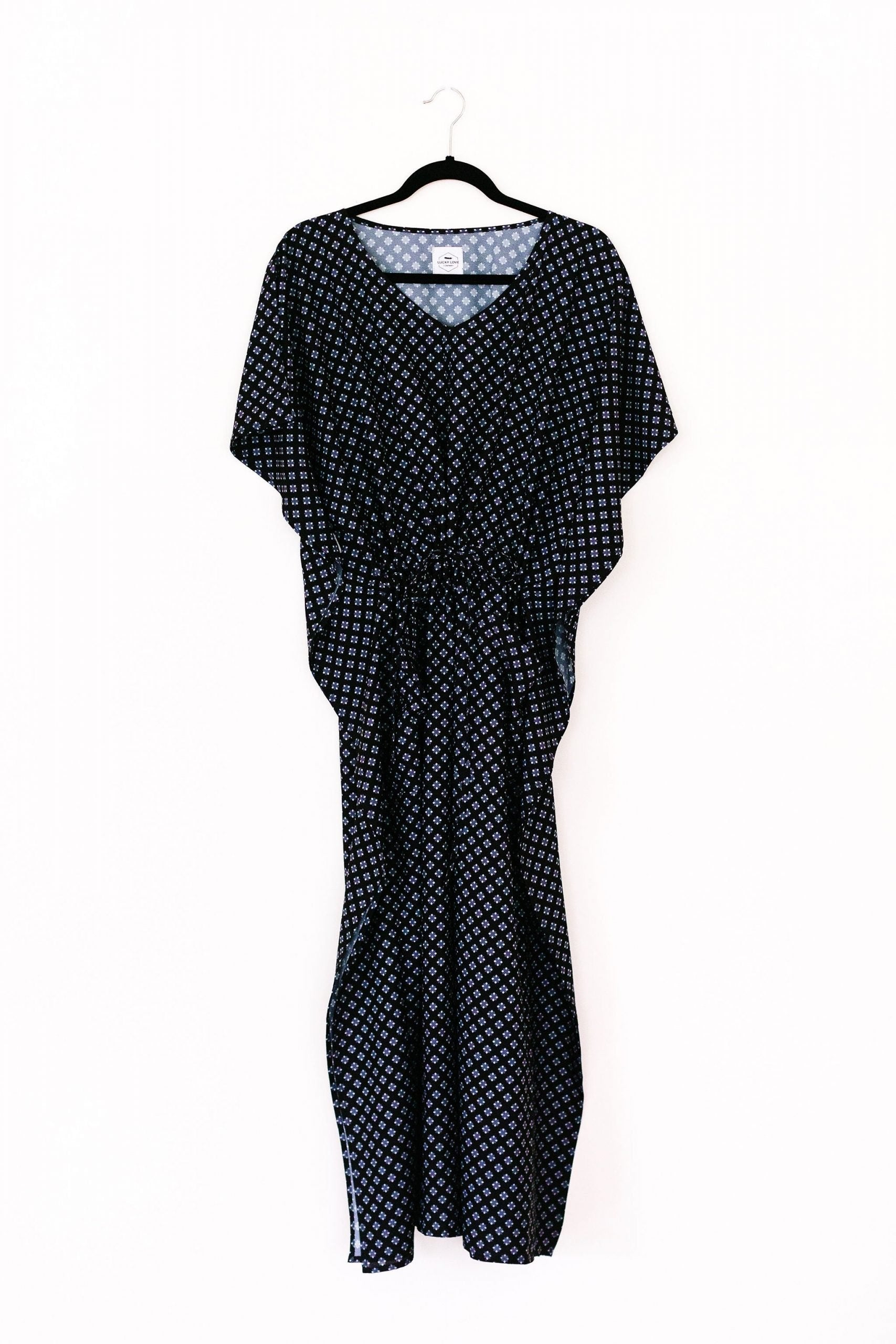 MAREN House Dress / Lightweight Soft Synthetic Silk / Effortless and Easy