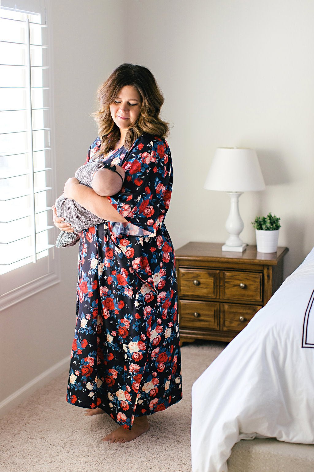 JULIET House Dress / Lightweight Soft Synthetic Silk / Effortless and Easy