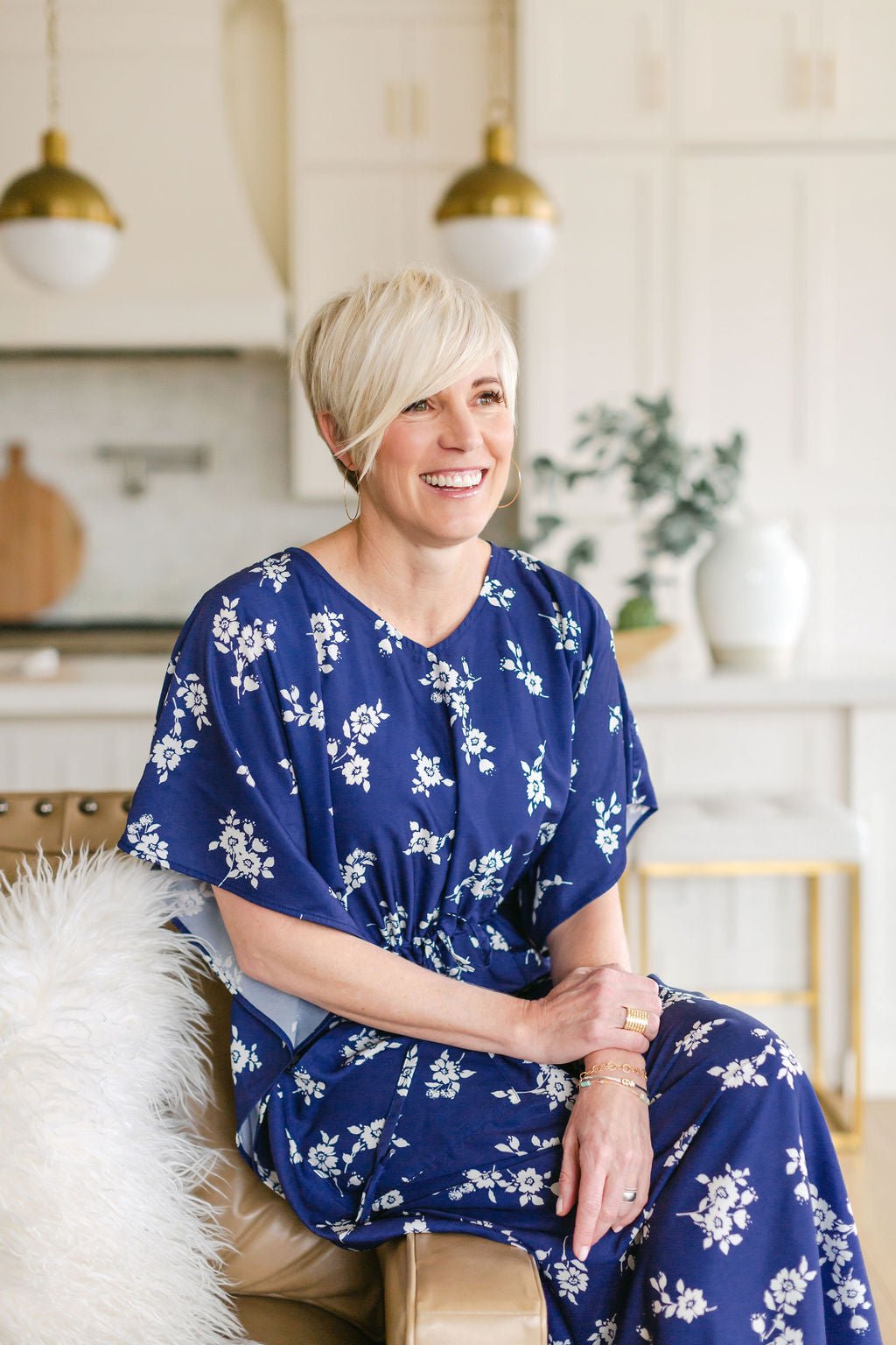 LULU House Dress / Lightweight Soft Synthetic Silk / Effortless and Easy