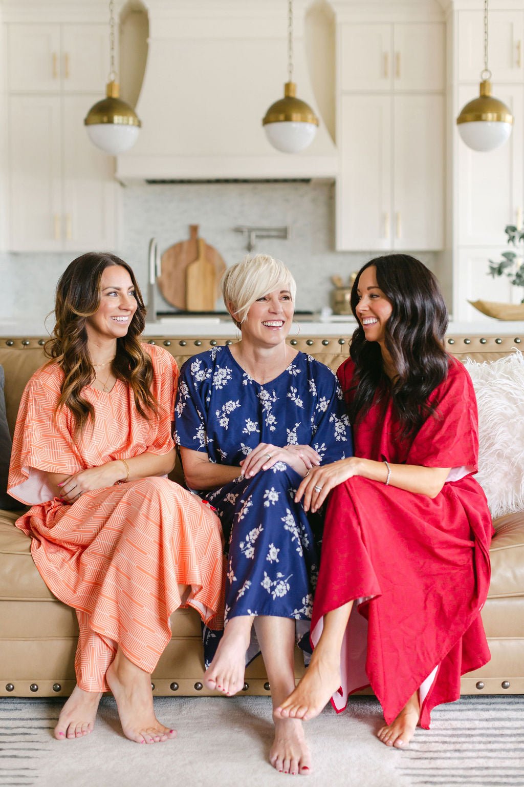 GEORGIA House Dress / Lightweight Soft Synthetic Silk / Effortless and Easy