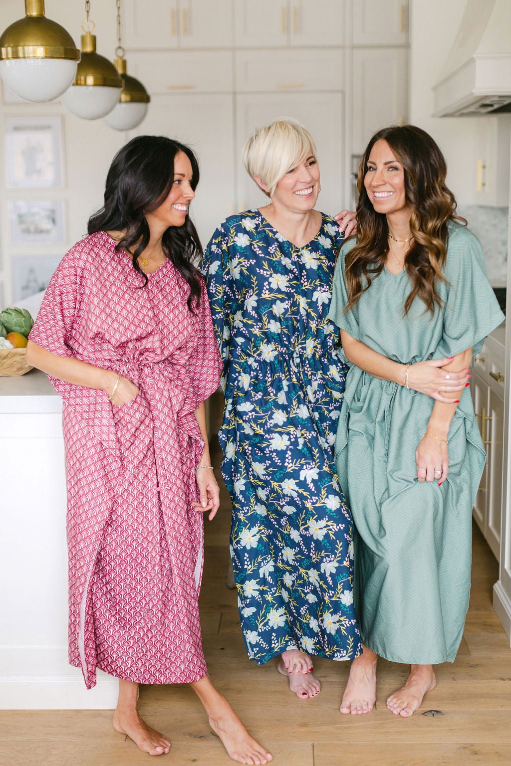 SADIE House Dress / Lightweight Soft Synthetic Silk / Effortless and Easy
