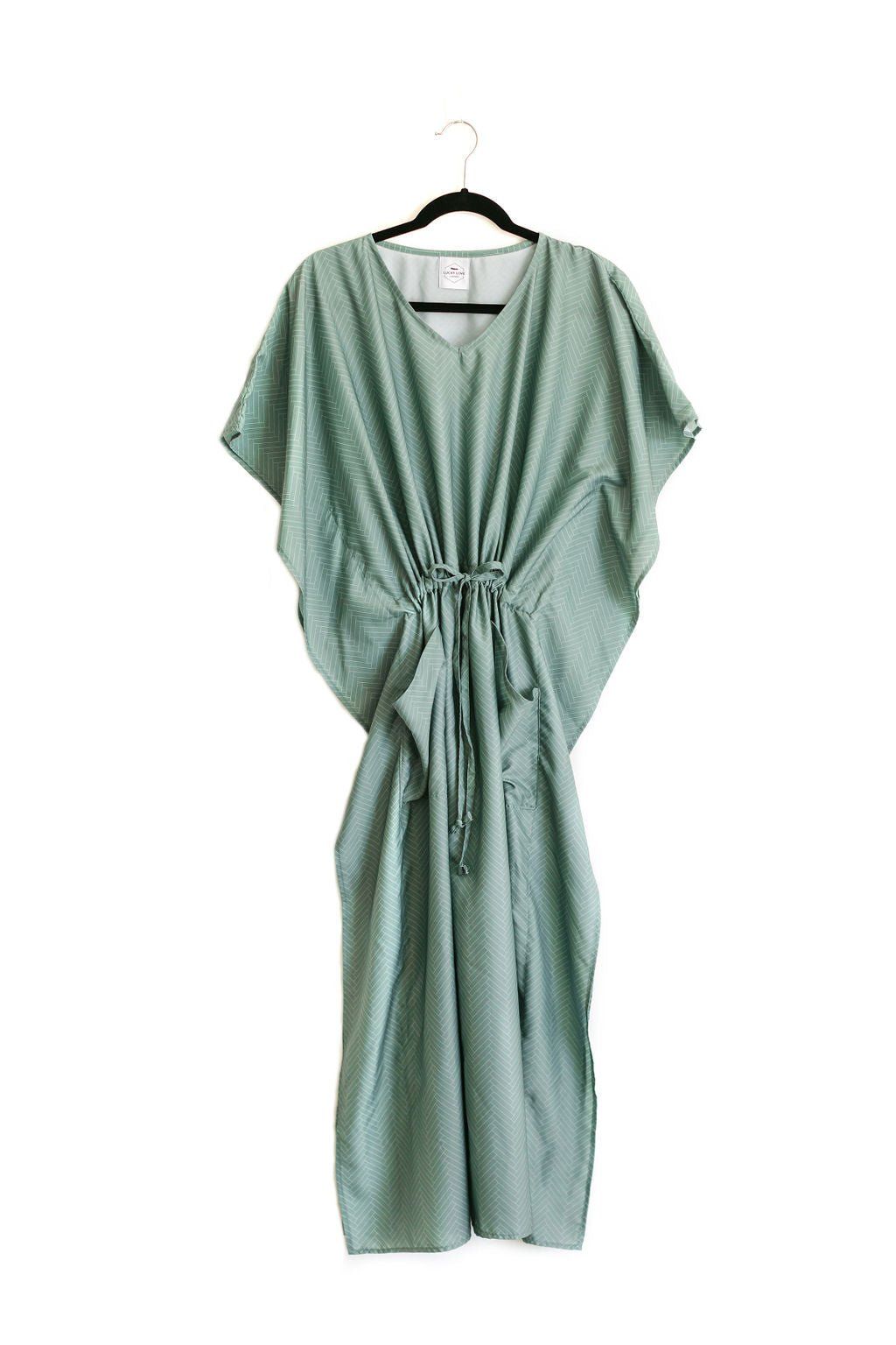 JADE House Dress / Lightweight Soft Synthetic Silk / Effortless and Easy
