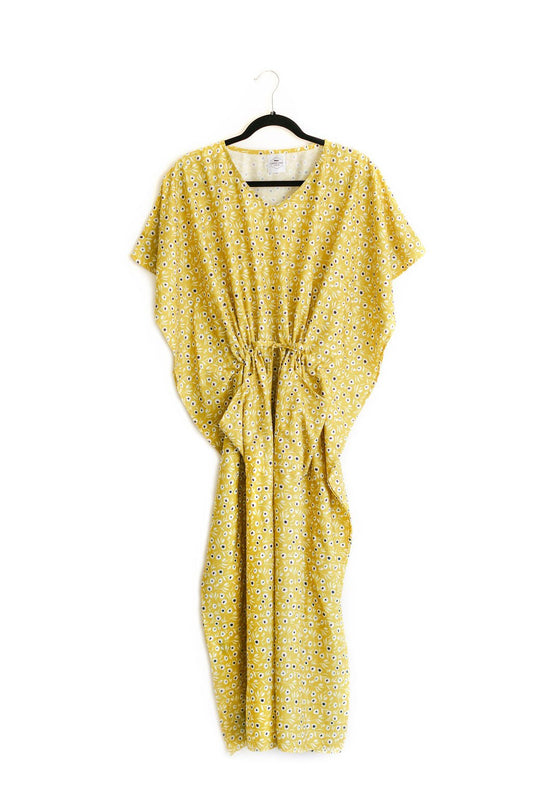 LOUISE House Dress / Lightweight Soft Synthetic Silk / Effortless and Easy